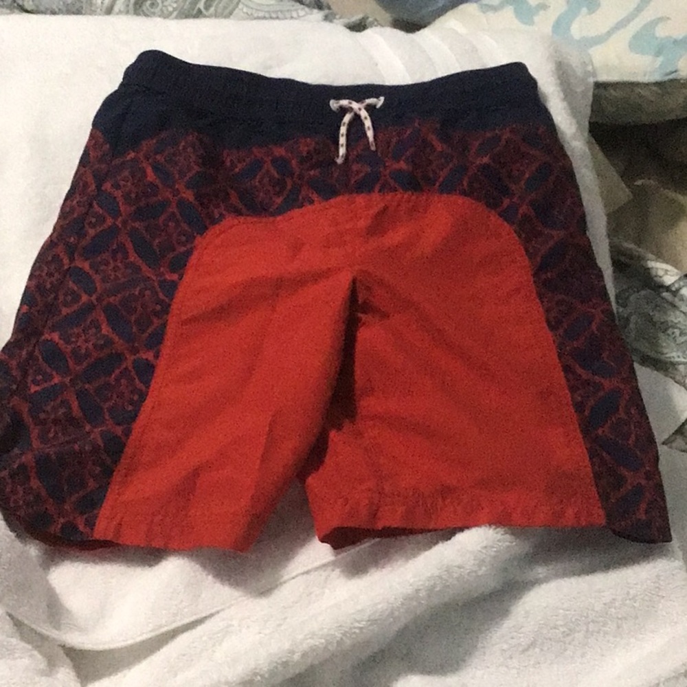 Boys swim pants with 8” inseams are kids favorite.
